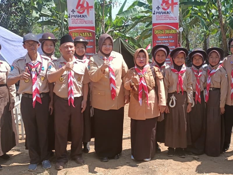 kegiatan perkemahan Pramuka